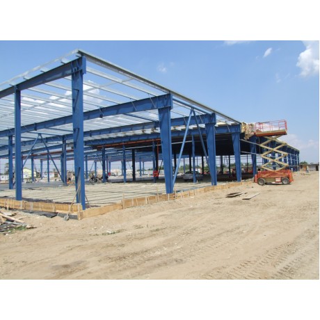Realizare structura metalica birouri + montaj structura metaliuca tip Lindab Unicom Osys
