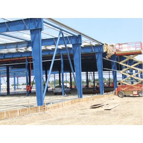 Realizare structura metalica birouri + montaj structura metaliuca tip Lindab Unicom Osys