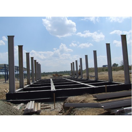 Realizare structura metalica birouri + montaj structura metaliuca tip Lindab Unicom Osys