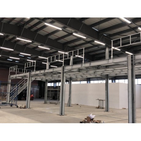 Realizare structura metalica turnuri racire, bazin de apa, supanta hala Resilux Packaging