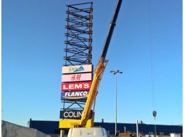 Totem metalic Ploiesti Shopping City